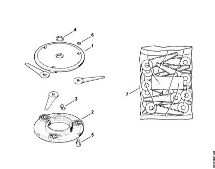 Mowing head PolyCut 40-3 FS Cutting attachments Mowing head PolyCut 40-3 Stihl