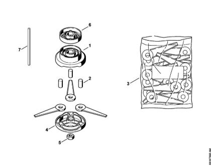 Mowing head PolyCut 5-3 FS Cutting attachments Mowing head PolyCut 5-3 Stihl