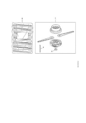 Picture of Mowing head PolyCut 6-2 Mowing head PolyCut 6-2