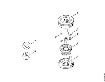 Mowing head SuperCut 20-1 FS Cutting attachments Mowing head SuperCut 20-1 Stihl