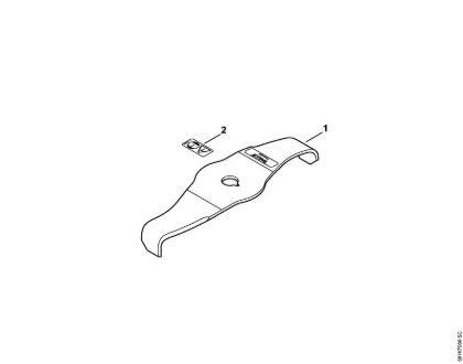 Schredder blade 270-2 FS Cutting attachments Shredder blade 270-2 / 10.6-2 Stihl
