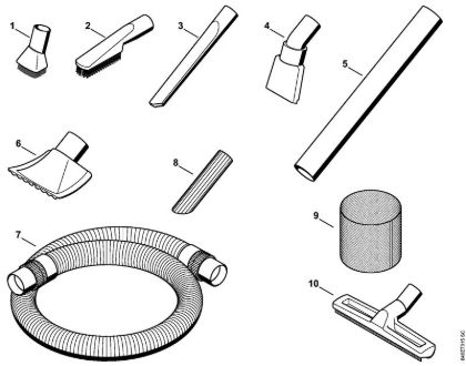 Extras Vacuum cleaners (SE) SE 122 Stihl