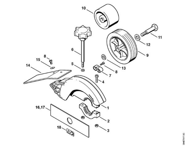 Deflector EC 70 EC 70 brand Stihl