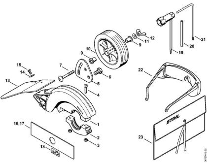 Deflector, Tools, Extras EC 70 EC 70 brand Stihl