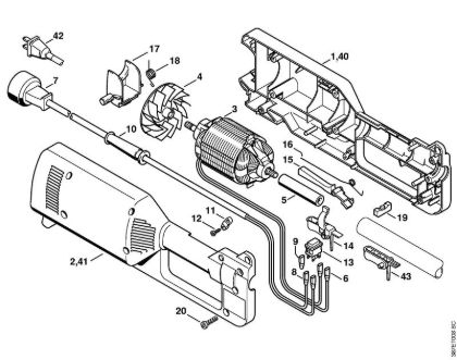 Electric motor EC 70 EC 70 brand Stihl