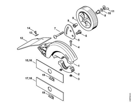 Deflector FC 100 FC 100, FC 110 FC 100 brand Stihl