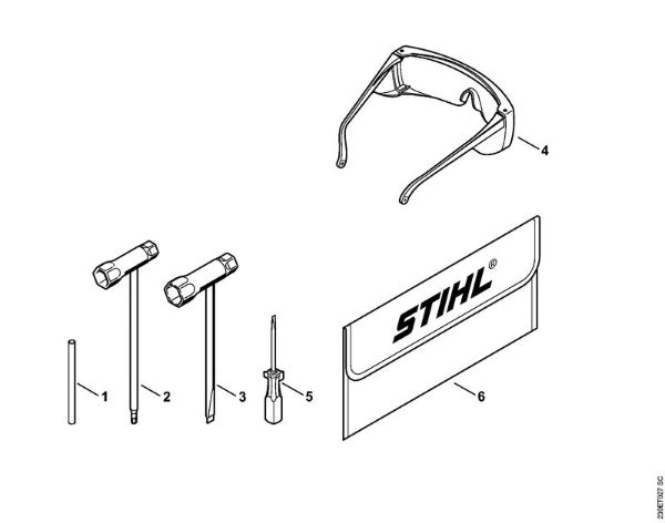 Tools, Extras FC 100, FC 110 FC 100 brand Stihl