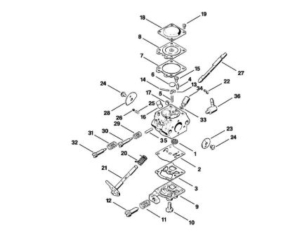 Carburetor WT-160 FC 44 FC 44 brand Stihl