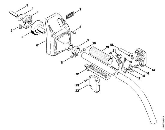 Clutch, Control handle FC 44 FC 44 brand Stihl