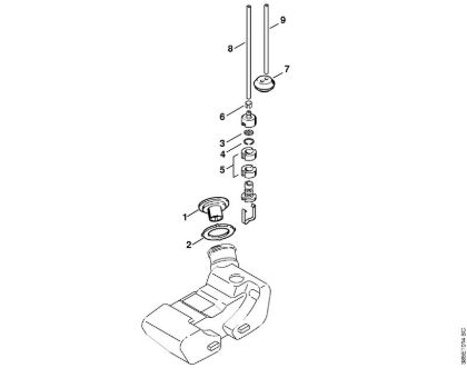 Air filter, Fuel tank (05.94) FC 72 FC 72 brand Stihl