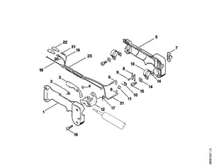 Handle FC 72 FC 72 brand Stihl