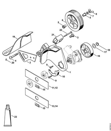 Deflector FC 85 FC 85 brand Stihl