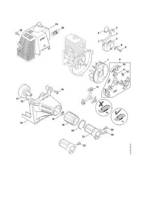 Picture of Ignition system, Clutch FC 85