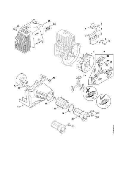 Picture of Ignition system, Clutch FC 85