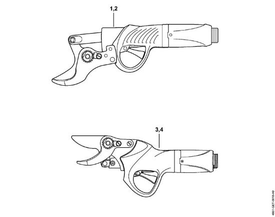 Cordless pruning shears ASA 65 ASA 65 brand Stihl