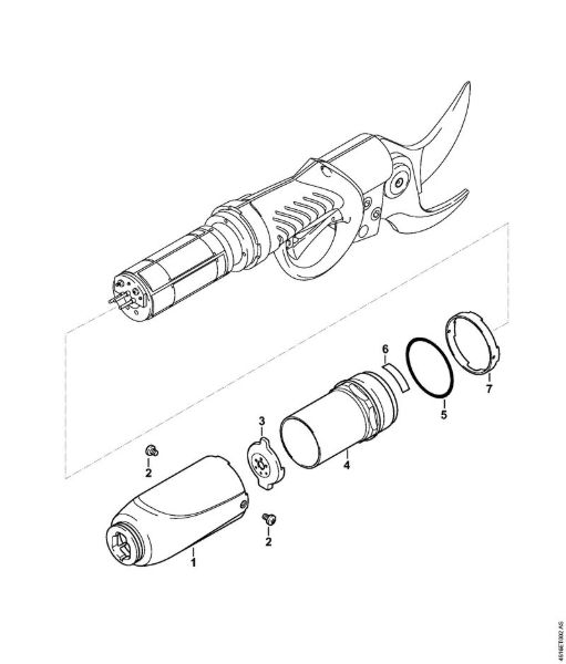 Housing ASA 85 ASA 85 Cordless lopping shears brand Stihl