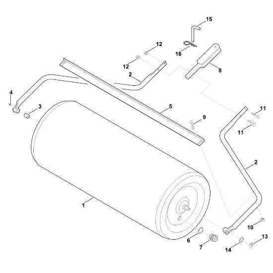Picture of A - Garden roller AGW 098.0