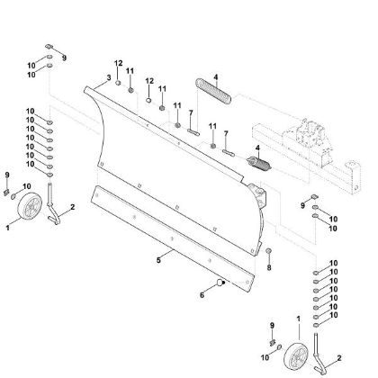 Picture of A - Snowplough ASP 100.1