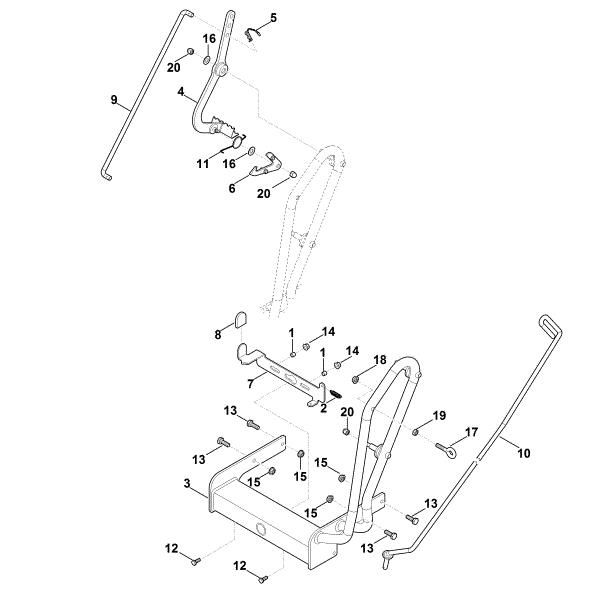 Picture of C - Mounting frame ASP 100.1
