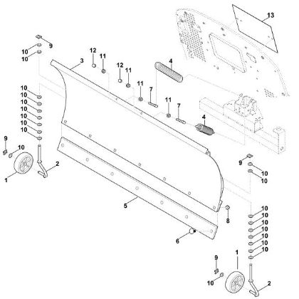 Picture of A - Snowplough ASP 125.1