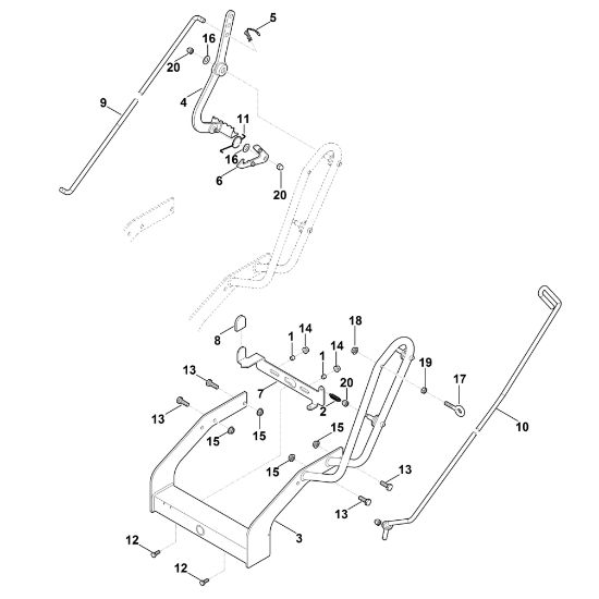 Picture of C - Mounting frame ASP 125.1
