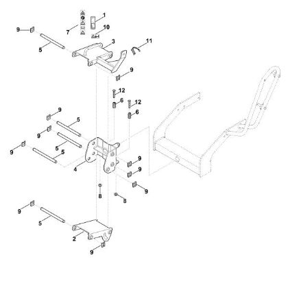Picture of D - Intermediate frame ASP 125.1