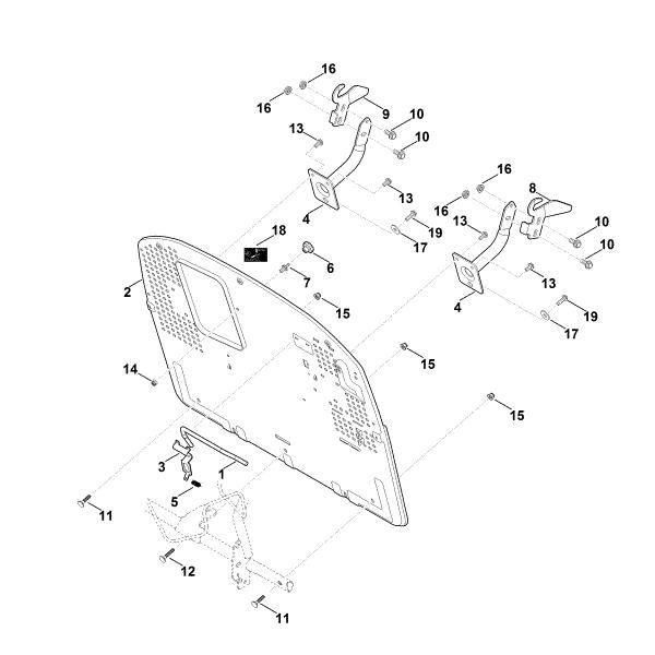 Picture of E - Back panel RT 4082.0