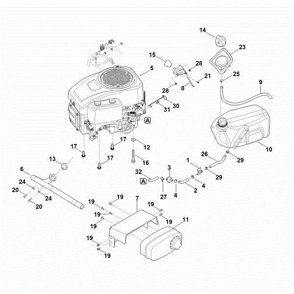 Picture of G - Engine, tank RT 4082.1