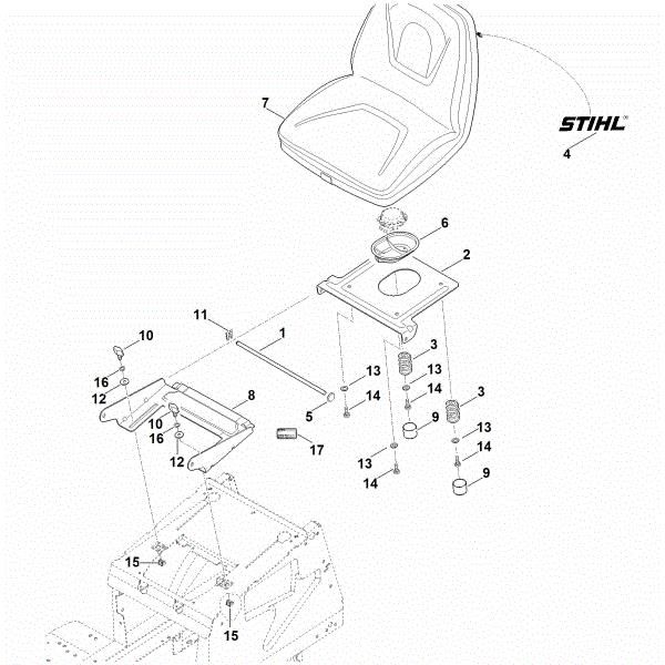 Picture of F - Seat RT 4097.0 SX