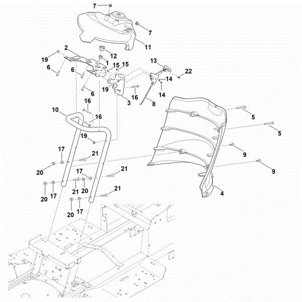 Picture of B - Dashboard RT 4097.1 SX
