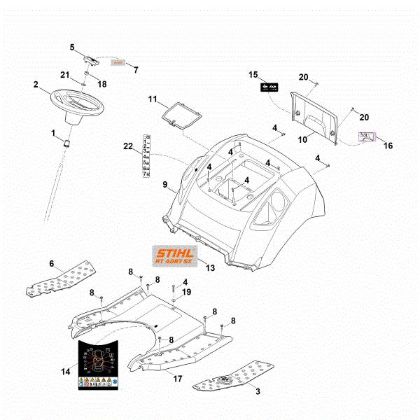 Picture of C - Cover RT 4097.1 SX