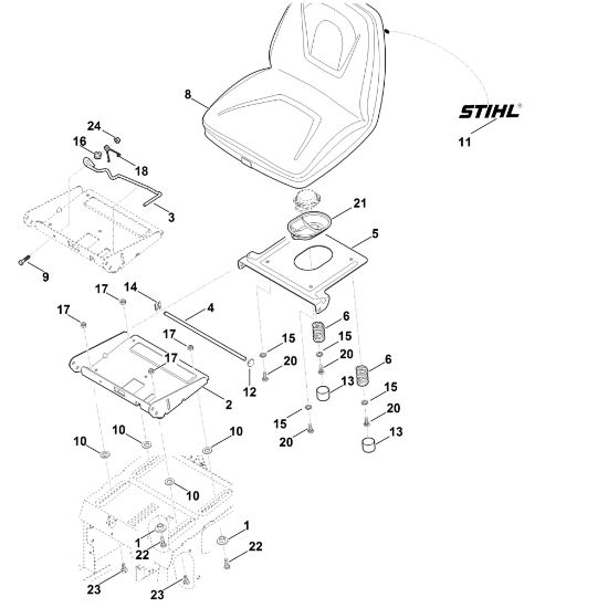 Picture of F - Seat RT 5097.0 C