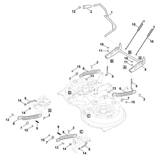 Picture of K - Height adjustment RT 5097.0 C
