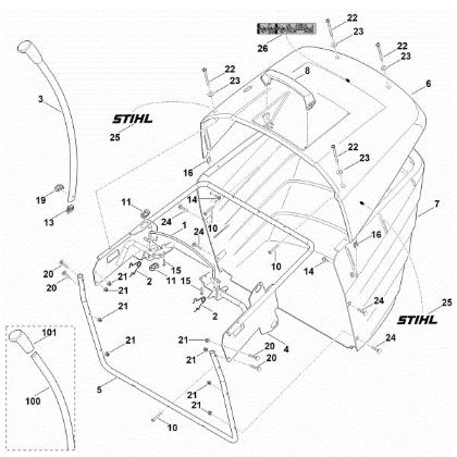 Picture of O - Grass catcher bag RT 6112.0 C