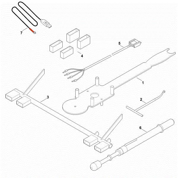 Picture of T - Special tool RT 6112.0 C