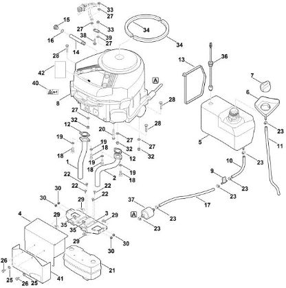 Picture of H - Engine, tank RT 6112.0 ZL