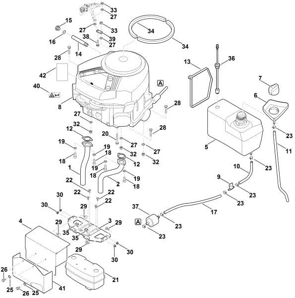 Picture of H - Engine, tank RT 6112.0 ZL