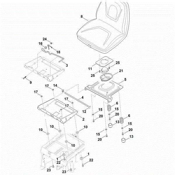 Picture of F - Seat RT 6112.1 ZL