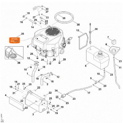Picture of H - Engine, tank RT 6112.1 ZL