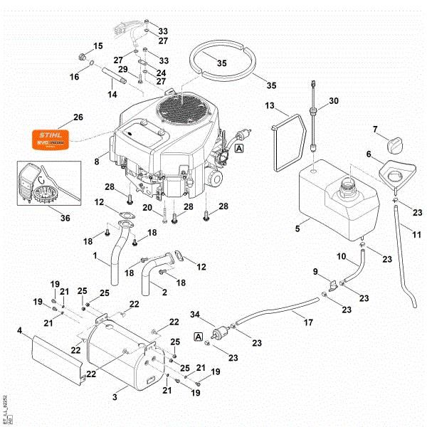 Picture of H - Engine, tank RT 6112.1 ZL