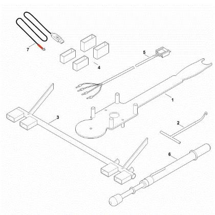 Picture of T - Special tool RT 6112.1 ZL
