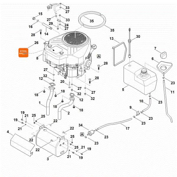 Picture of H - Engine, tank RT 6127.1 ZL