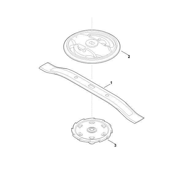 Picture of A - Long mowing blade ALM 030.0