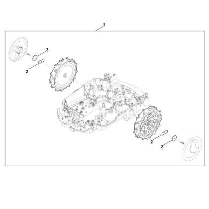 Picture of A - High traction drive wheels ART 240.0 ART 240.0