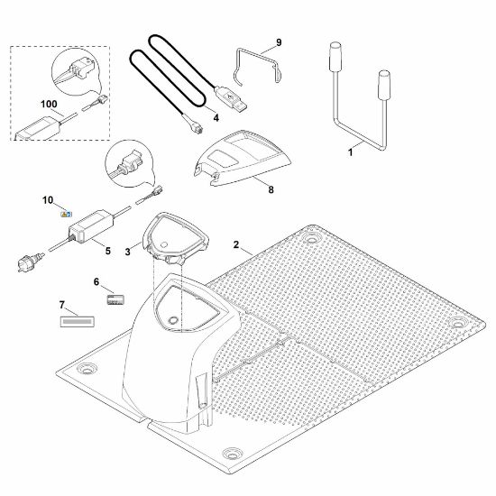 Picture of H - Special tool RMI 422.0