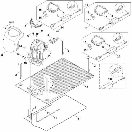 Picture of F - Docking station RMI 422.0 P