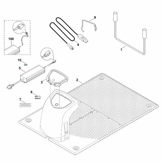 Picture of H - Special tool RMI 632.0 C