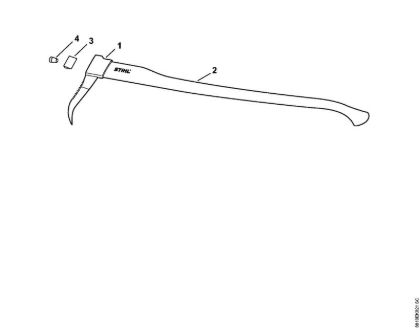 Biber hookaroon Hand tools Biber hookaroon brand Stihl