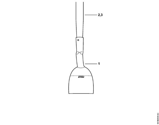 Black Forest barking iron Hand tools Black Forest barking iron brand Stihl