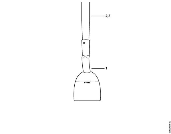 Black Forest barking iron Hand tools Black Forest barking iron brand Stihl